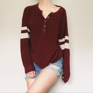 Maroon American Eagle Sweater